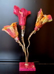 lampe verre acrylique avec tulipes luminaires jl masini à vierzon